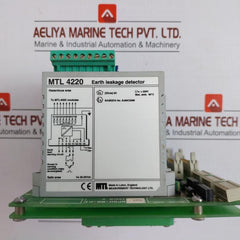Measurement Technology 20-35Vdc Earth Leakage Detector Assy Mtl 4220