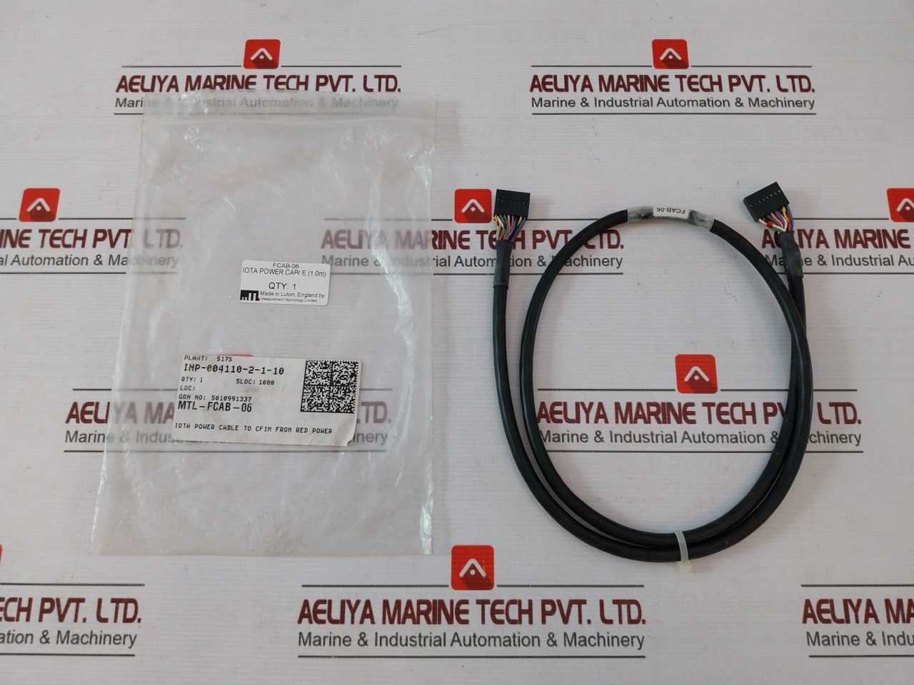 Measurement Technology Fcab-06 Iota Power Cable 1.0M For Cfim From Red Power