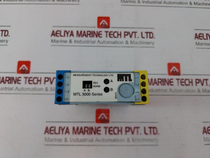 Measurement Technology Mtl 3013 2-channel Switch/proximity Detector Relay 250v