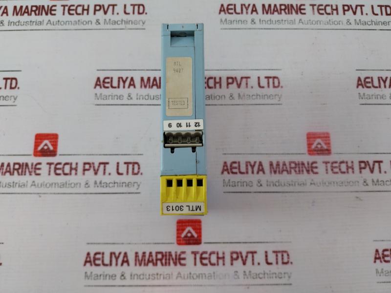 Measurement Technology Mtl 3013 2-channel Switch/proximity Detector Relay 250v