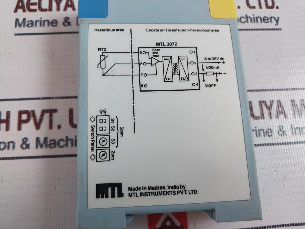 Measurement Technology Mtl 3072 Temperature Converter