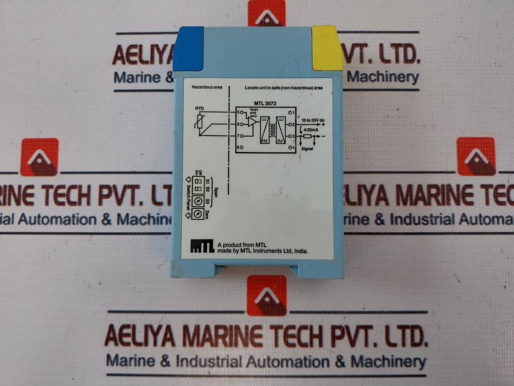 Measurement Technology MTL 3072 Temperature Converter Mtl 3000 Series