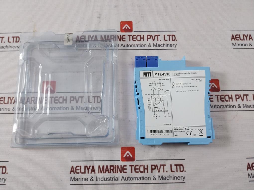 Measurement Technology Mtl4516 2 Ch Switch/Proximity Detector Interface