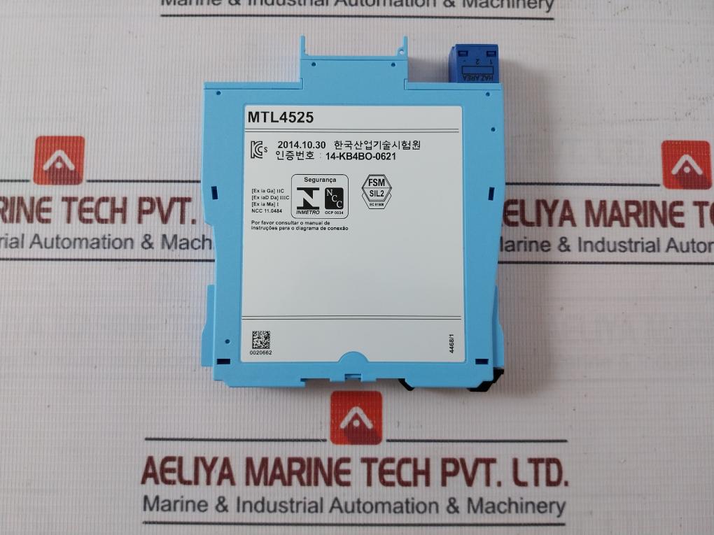 Measurement Technology Mtl4525 Solenoid/Alarm Driver With Override 20-35Vdc