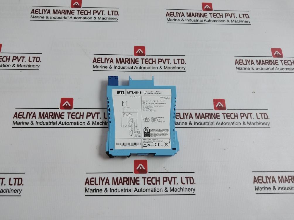 Measurement Technology Mtl4546 Isolating Driver For Smart I/P Converter 4/20Ma