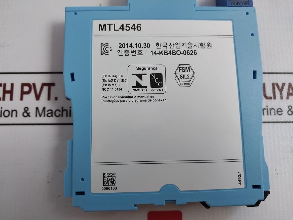 Measurement Technology Mtl4546 Isolating Driver For Smart I/P Converter 4/20Ma