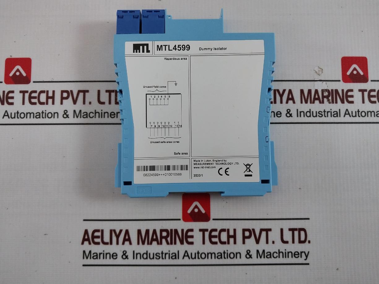 Measurement Technology Mtl4599 Dummy Isolator 3533/1