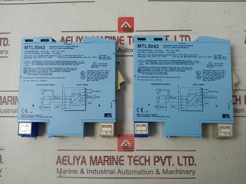 Measurement Technology Mtl5042 Repeater Power Supply Gyj 00108