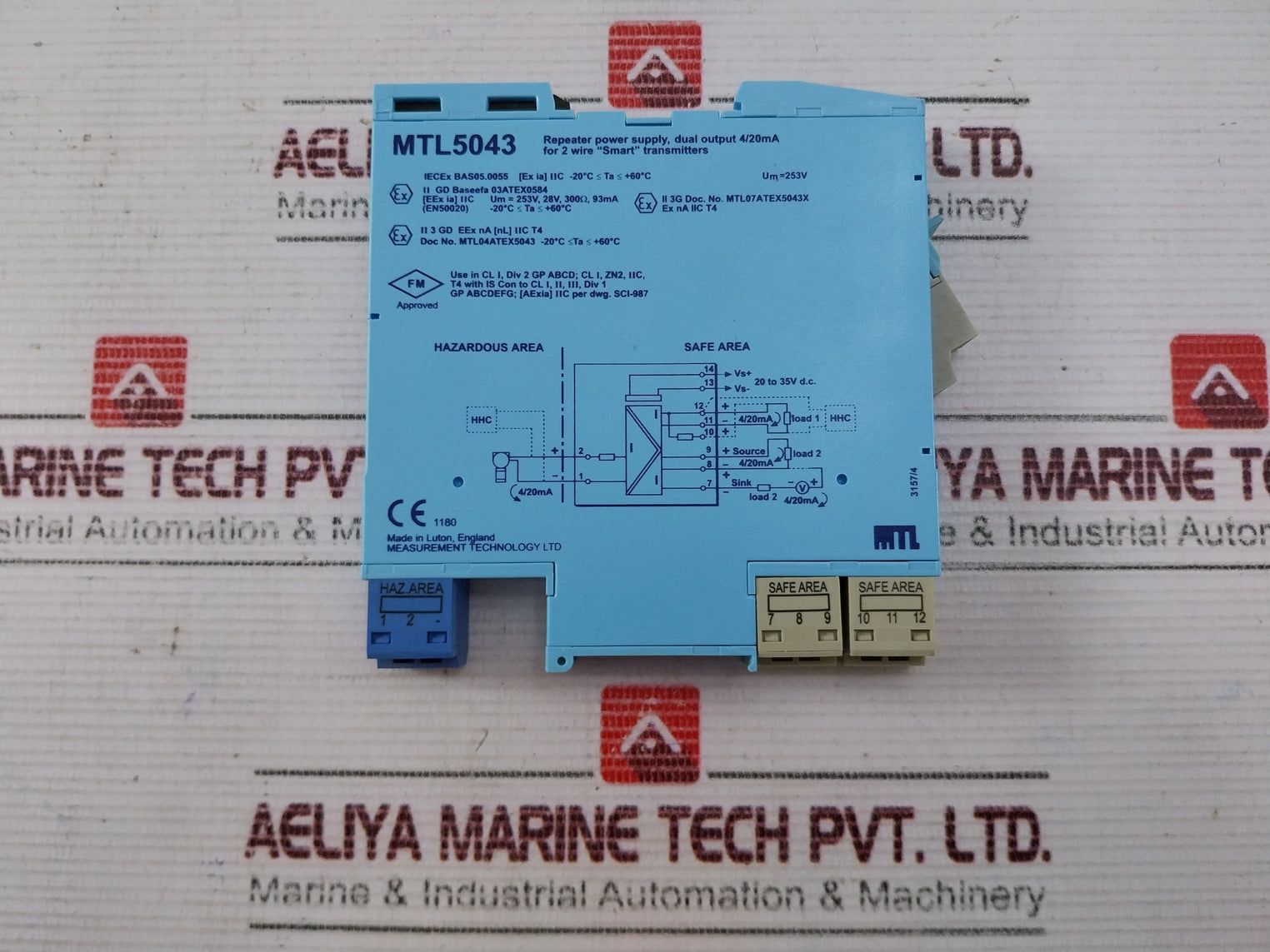 Measurement Technology Mtl5043 Repeater Power Supply