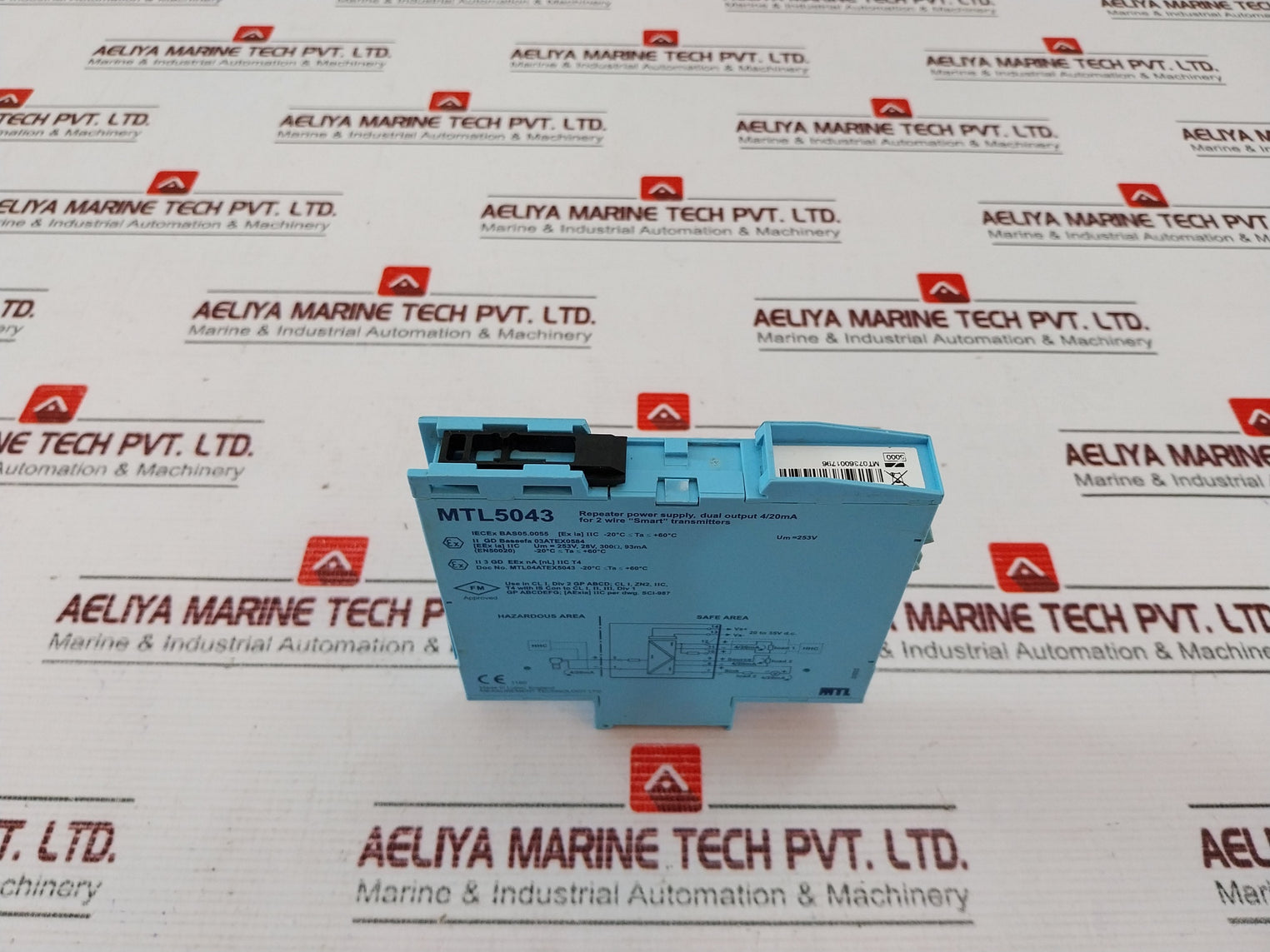 Measurement Technology Mtl5043 Repeater Power Supply 253V-4/20Ma