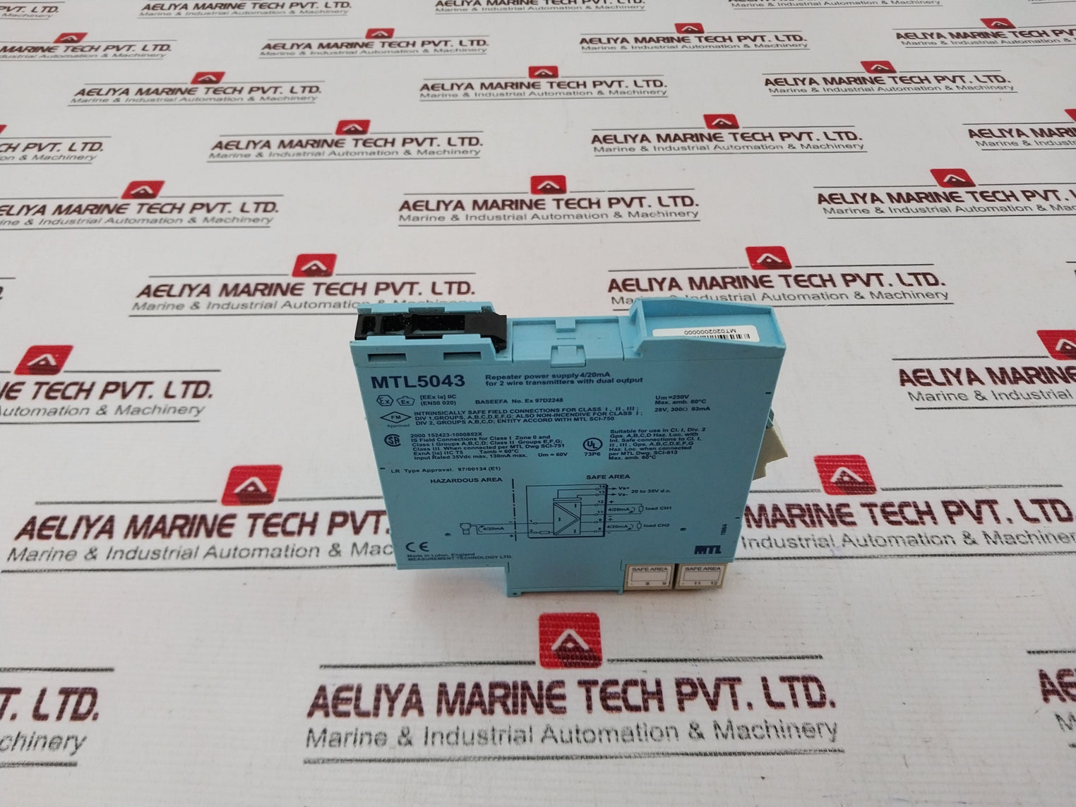 Measurement Technology MTL5043 Repeater Power Supply 4/20MA