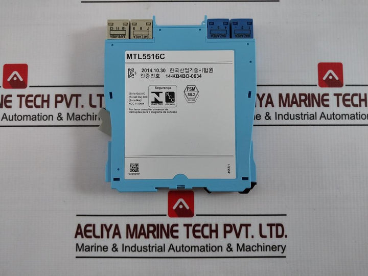 Measurement Technology Mtl5516C 2 Ch Proximity Detector Interface 20–35Vdc