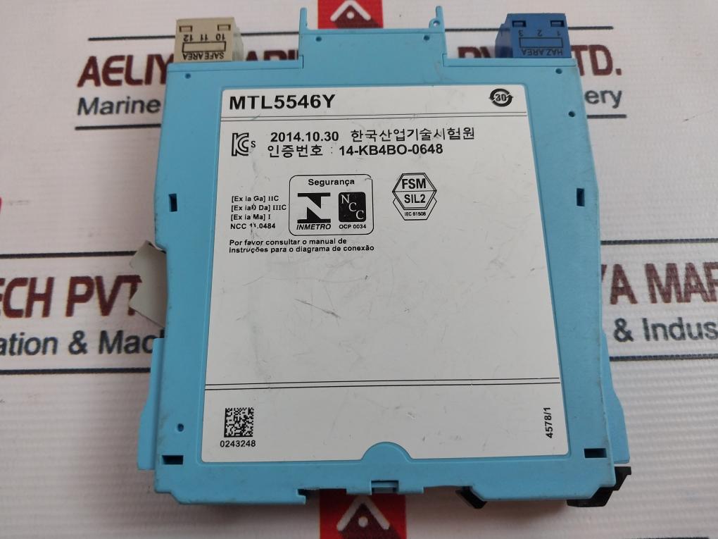 Measurement Technology Mtl5546Y Isolating Driver 4/20Ma For Smart I/P Converters