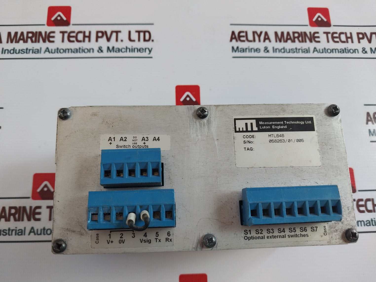 Measurement Technology Mtl646 Serial Text Display Sarus Ex 6002
