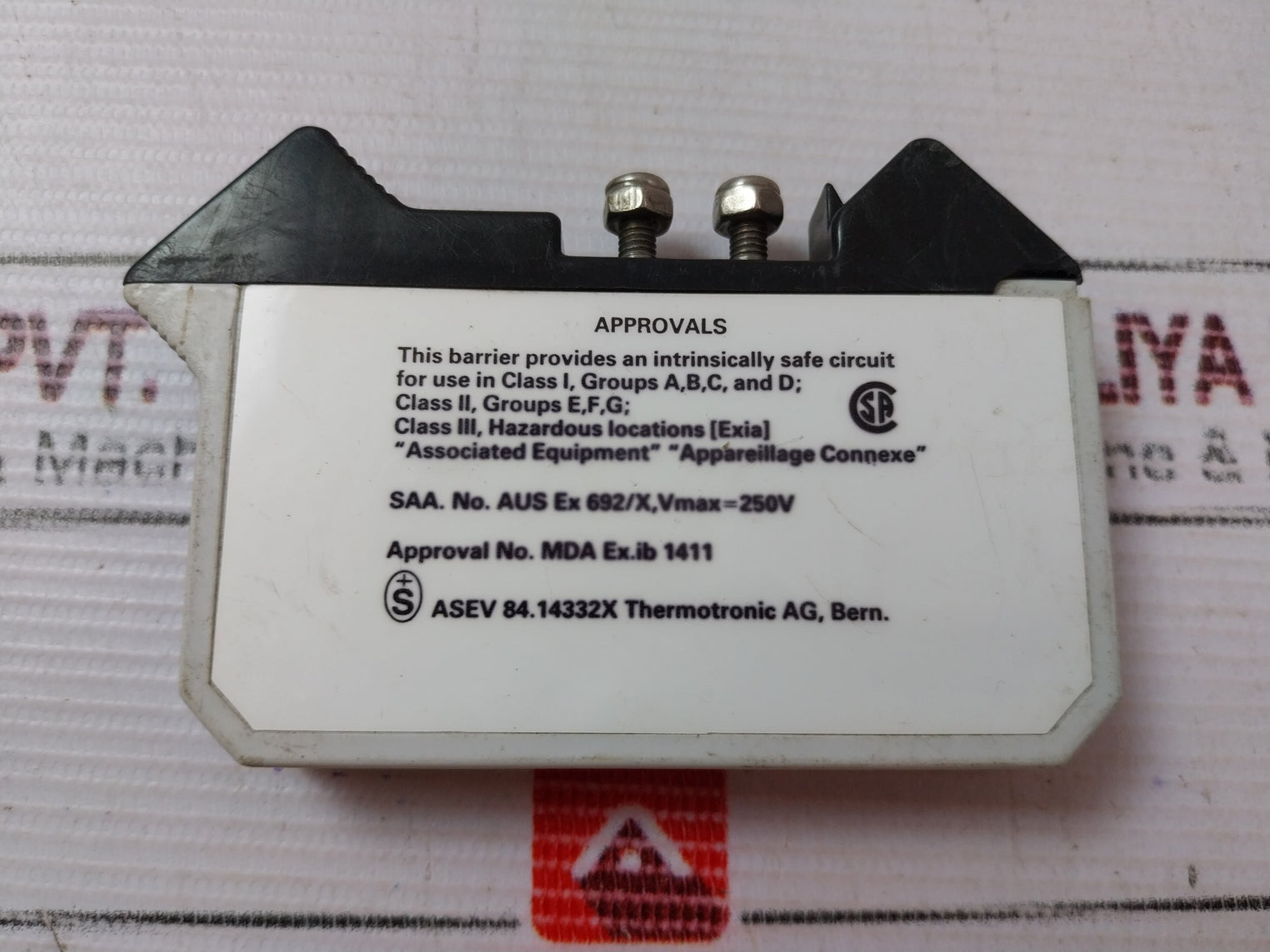 Measurement Technology Mtl 705 Protected Safety Barrier