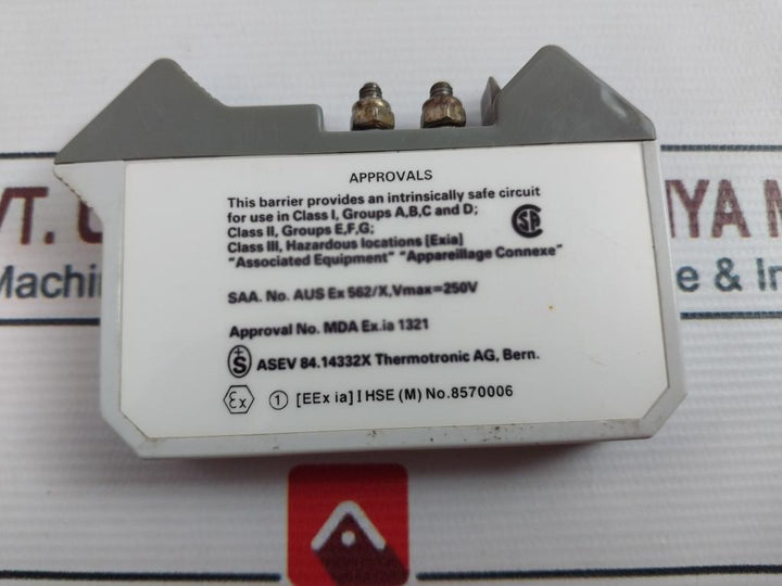 Measurement Technology MTL 755AC Shunt-Diode Safety Barrier 296MA