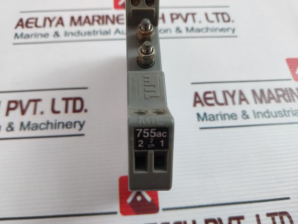 Measurement Technology Mtl 755Ac Shunt-diode Safety Barrier 296Ma