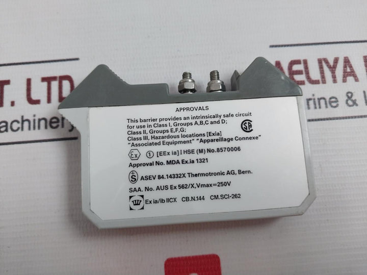 Measurement Technology Mtl 761Ac Shunt-diode Safety Barrier 9V 90Ω