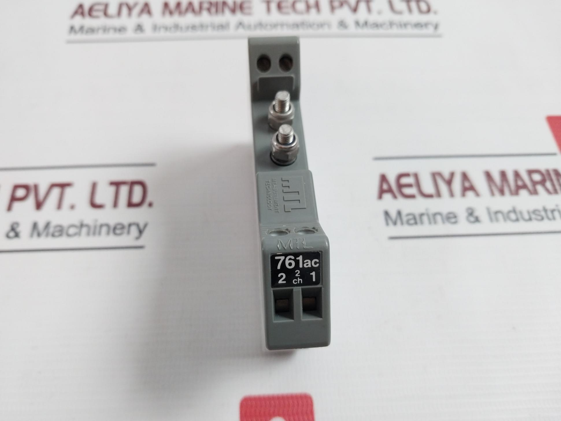 Measurement Technology Mtl 761Ac Shunt-diode Safety Barrier 9V 90Ω