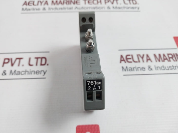 Measurement Technology Mtl 761Ac Shunt-diode Safety Barrier 9V 90Ω