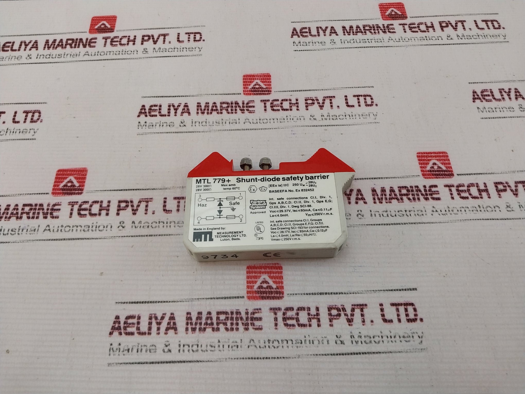 Measurement Technology Mtl 779+ Shunt-diode Safety Barrier