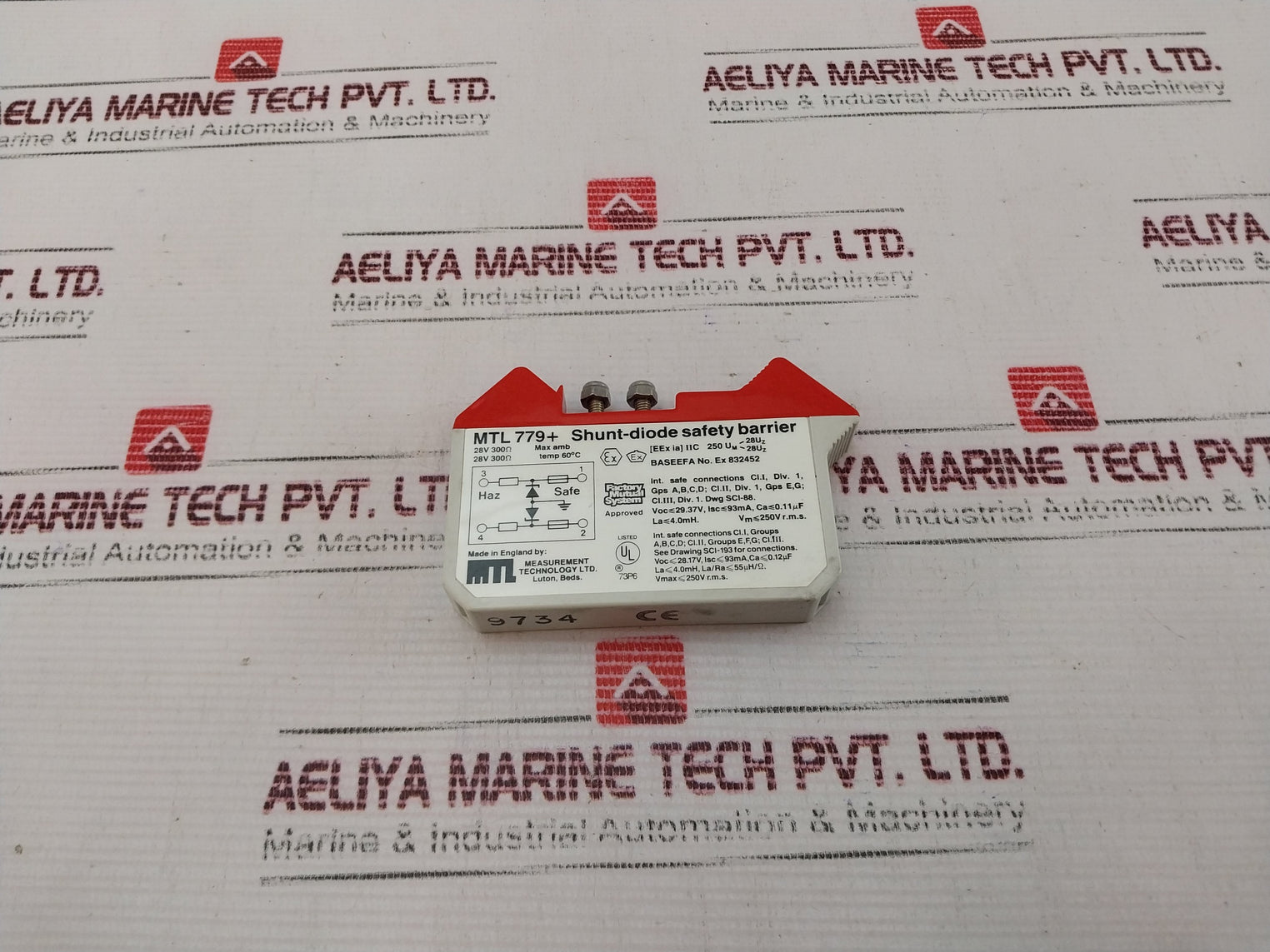 Measurement Technology Mtl 779+ Shunt-diode Safety Barrier