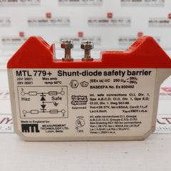 Measurement Technology Mtl 779+ Shunt-diode Safety Barrier 28.17V