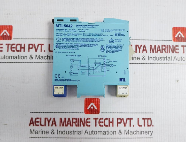Measurement Technology Repeater Power Supply 20–35 Vdc Mtl5042