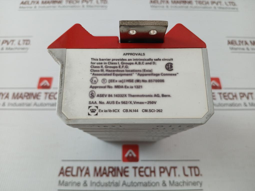 Measurement Technology Shunt-diode Safety Barrier 28V 60°C Part No Mtl 787S+