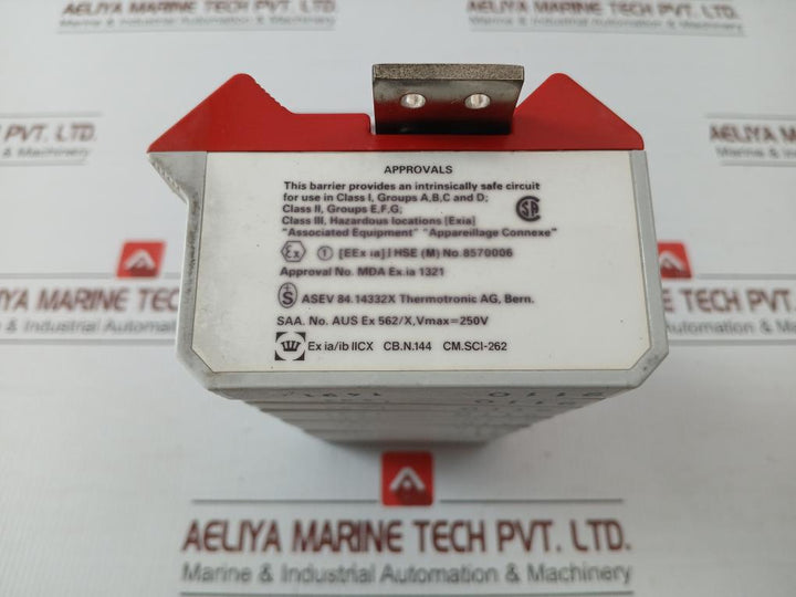 Measurement Technology Shunt-diode Safety Barrier 28V 60°C Part No Mtl 787S+
