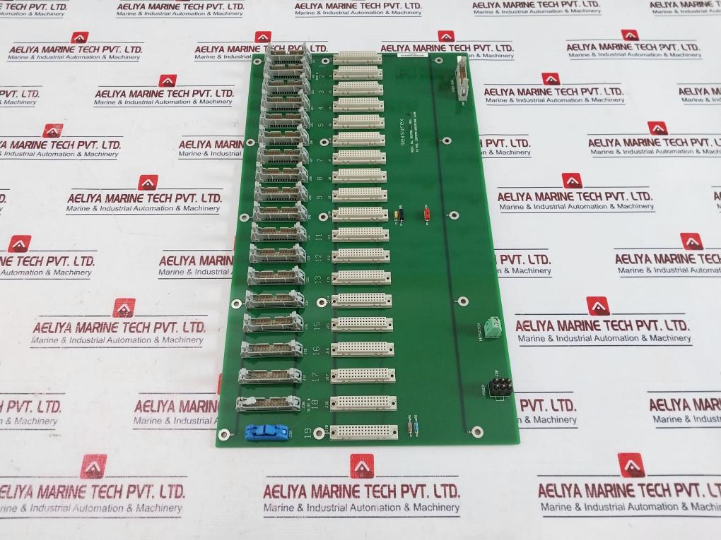 Measurex 05375000 Comterm Backplane Rev B Pcb Circuit Board