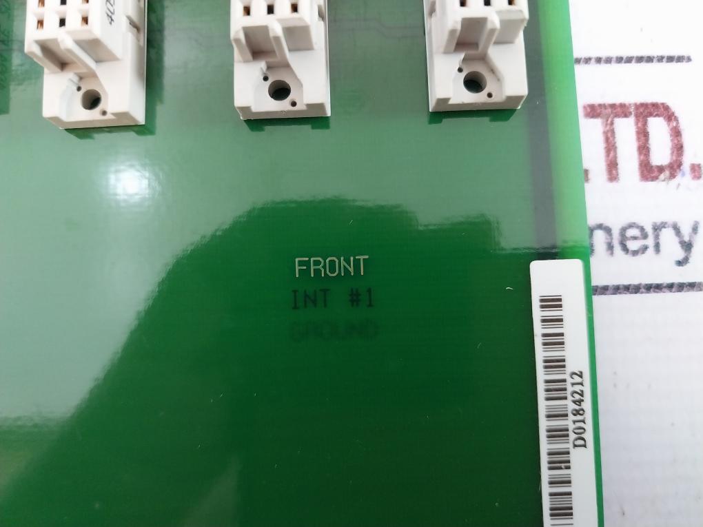 Measurex 05375000 Comterm Backplane Rev B Pcb Circuit Board