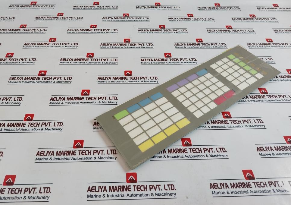 Measurex 8612900 Standard Matrix 80 Button Membrane Keypad 04406400 Rev.A