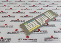 Measurex 8612900 Standard Matrix 80 Button Membrane Keypad 04406400 Rev.A