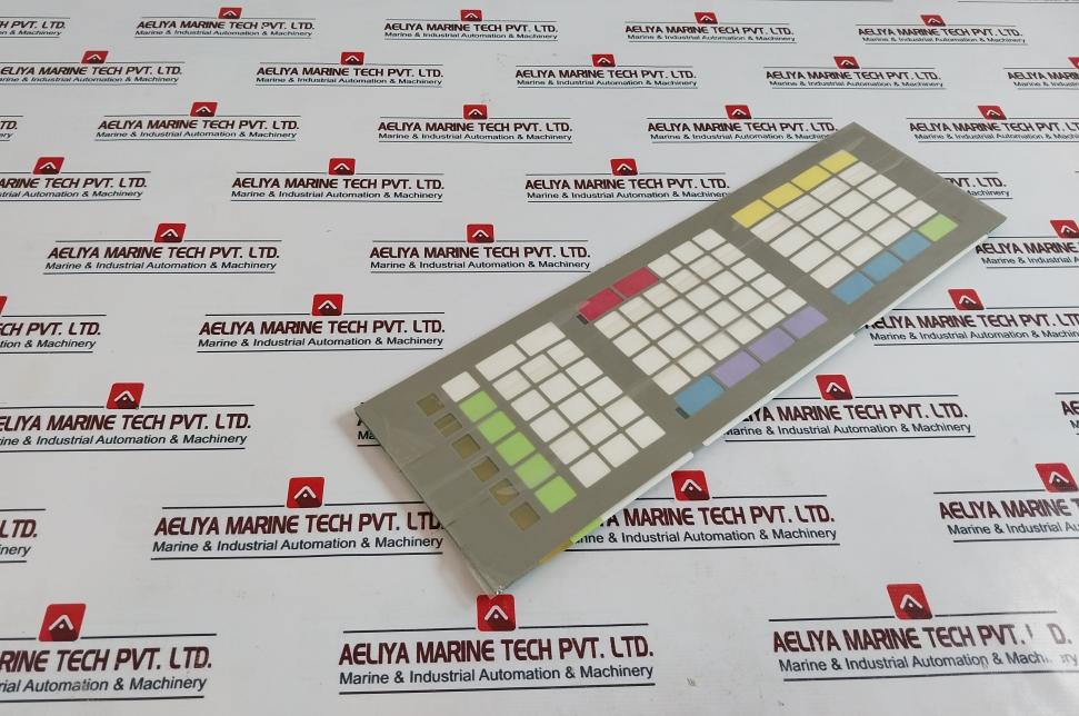 Measurex 8612900 Standard Matrix 80 Button Membrane Keypad 04406400 Rev.A