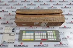 Measurex 8612900 Standard Matrix 80 Button Membrane Keypad 04406400 Rev.A