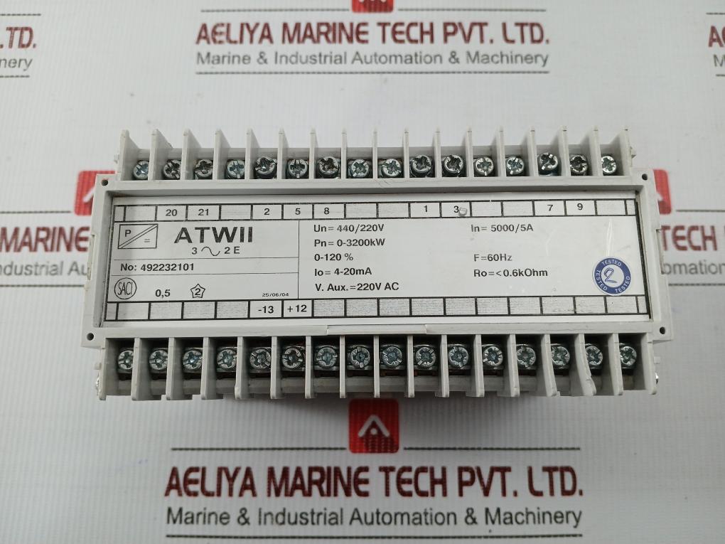 Measuring-Programmable-Transducer-492232101-Saci-Atwii-4-20Ma-60Hz-0-3200Kw-208064-3