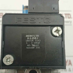 Mebh-5/3B-d-2-zsr-c Festo Solenoid Valve 40-145Psi/3-10Bar
