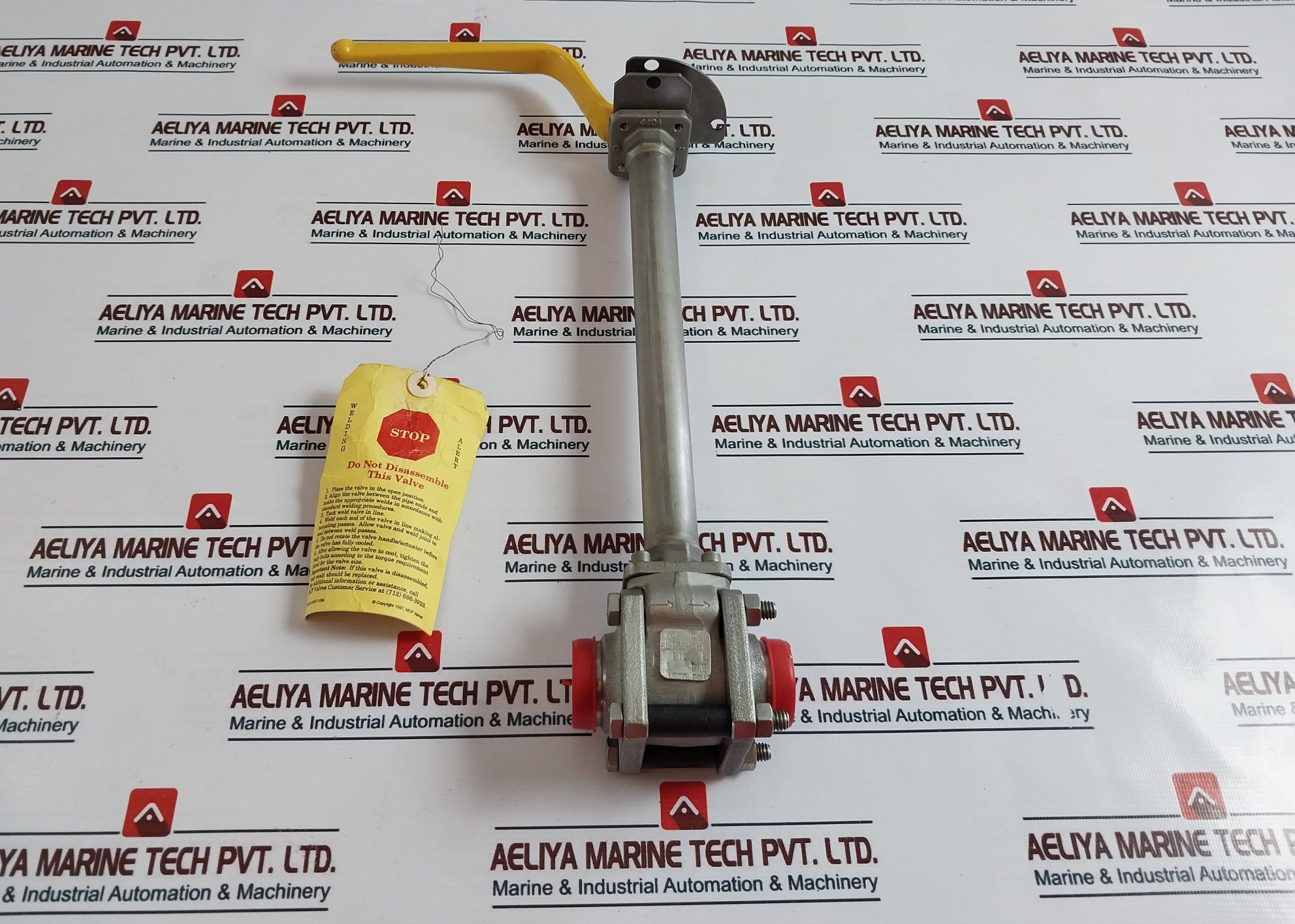 Mecafrance Series Ra Ball Valve With A 4404 Stem And An Extension 1520Psi