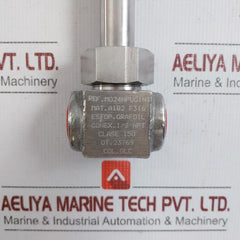 M024Hpug1N1 Estop.Grafoil Needle Valve Conex.1/2 Npt Mecesa