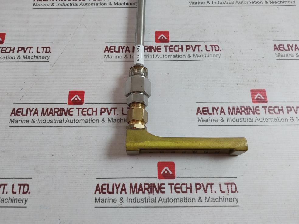 Mechanical Stem-type Analog Thermometer 0-300˚C 500-mm