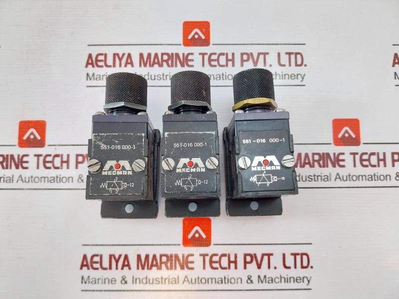 Mecman 551-016 000-1 Pneumatic Valve 07W28