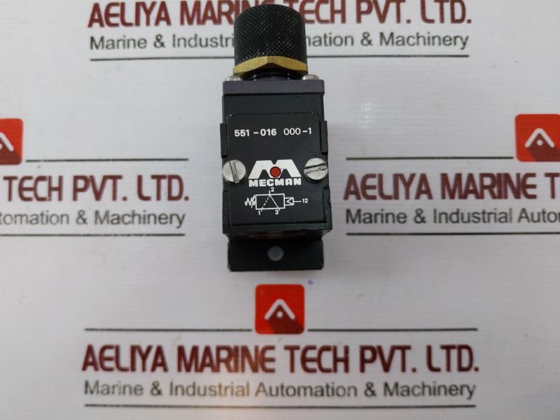 Mecman 551-016 000-1 Pneumatic Valve 07W28