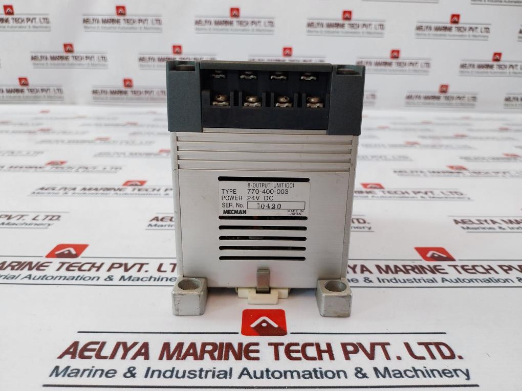 Mecman 770-400-003 8-output Unit (Dc) 24Vdc