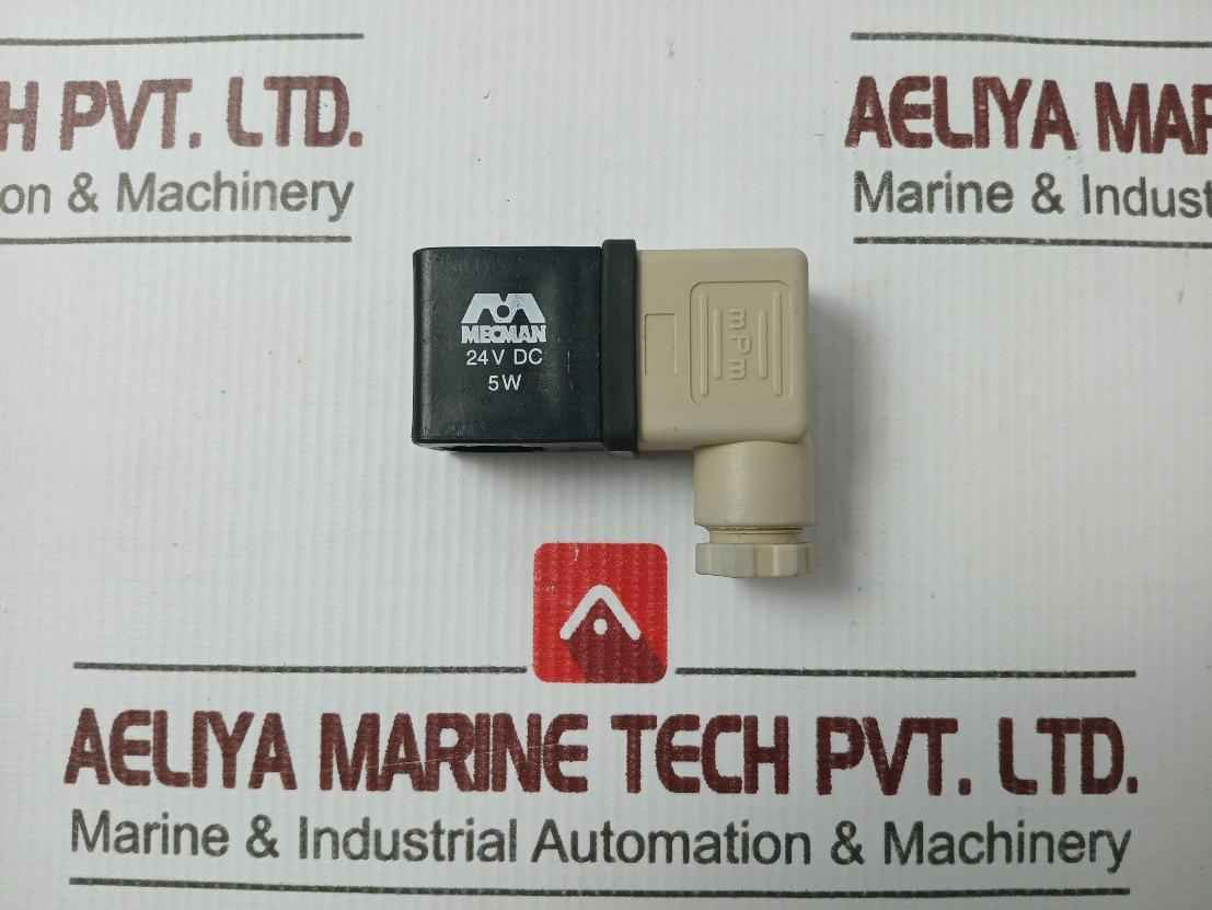 Mecman Solenoid Valve Coil 24V Dc 5W