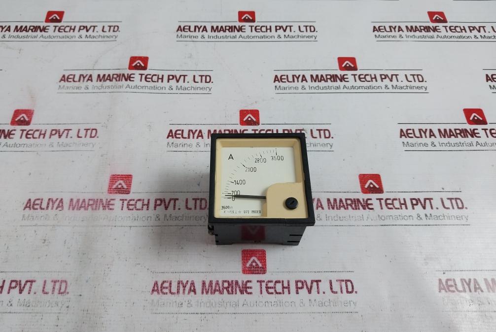 Meco-g 0-3500a Interchangeable Scale Ammeter Si72