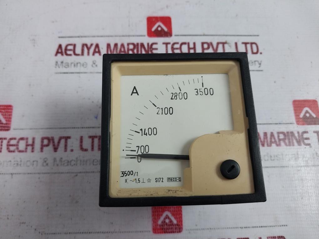 Meco-g 0-3500A Interchangeable Scale Ammeter Si72