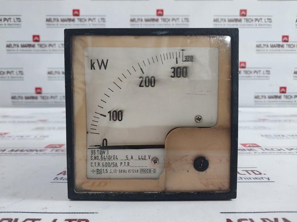 Meco-g 400/5a Watt/var Meter | 3 Phase, 3 Wire, 2½ Element