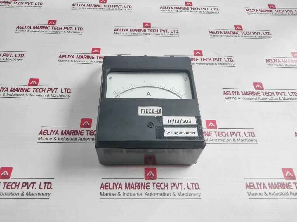 Meco-g Analog Ammeter 0.1-1/2A