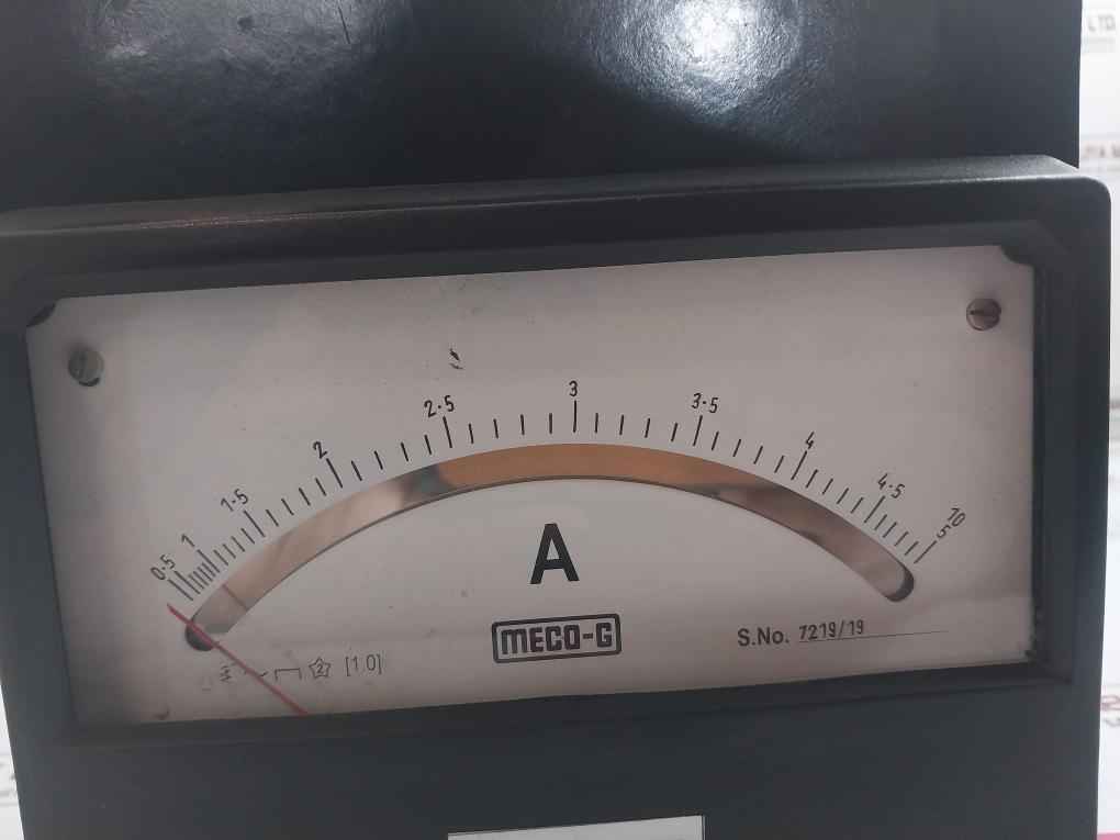 Meco-g It/Iii/502 Analog Ammeter 0.5-5/10A